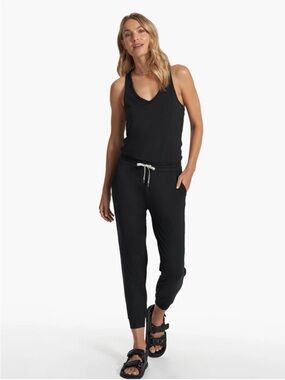 Vuori Lux Jumpsuit Size Medium Black